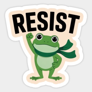 Portland-Frog Sticker
